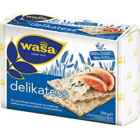 WASA Delikatess biscotes integrales 250 grs
